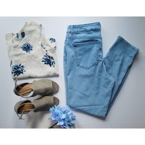 Charter Club Light Blue Skinny Bristol Ankle Jeans